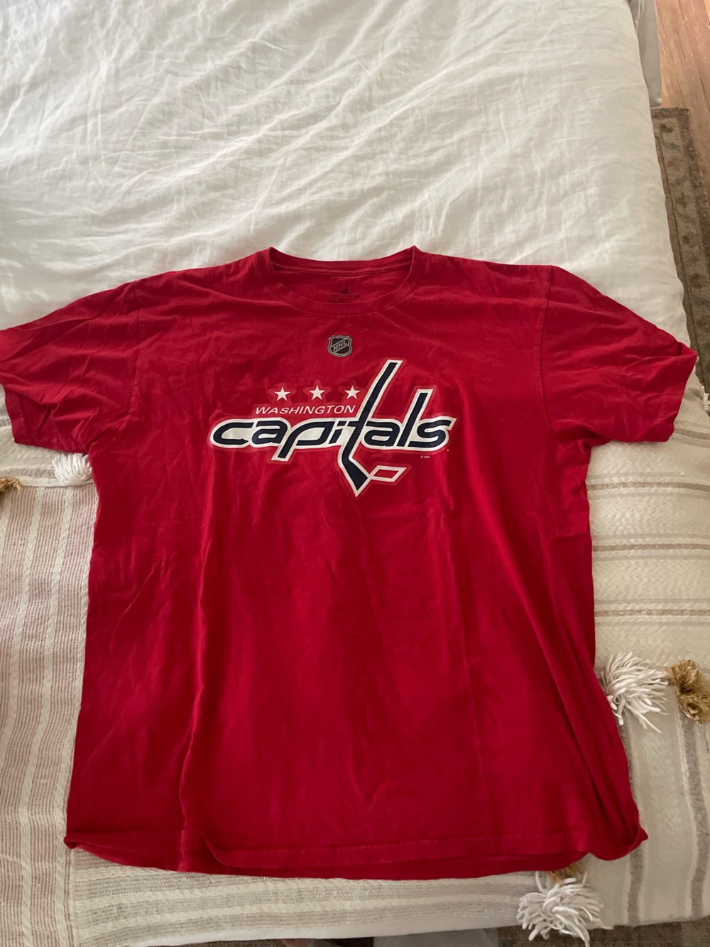 adidas Red Washington Capitals Graphic Tee - Men - Kuznetsov